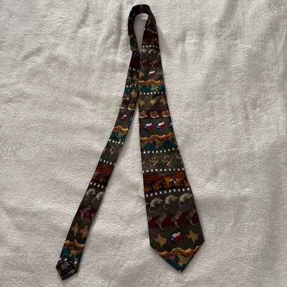 Texas-themed Necktie, NWT - Picture 1 of 5